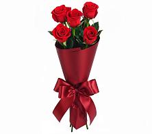 Букет 5 Красных роз Эдлесс Лав #REPLACE_PRED# Советском Руно