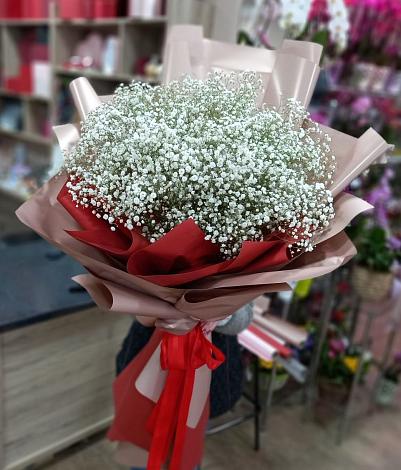 Букет цветов из: Гипсофила в Советском Руно