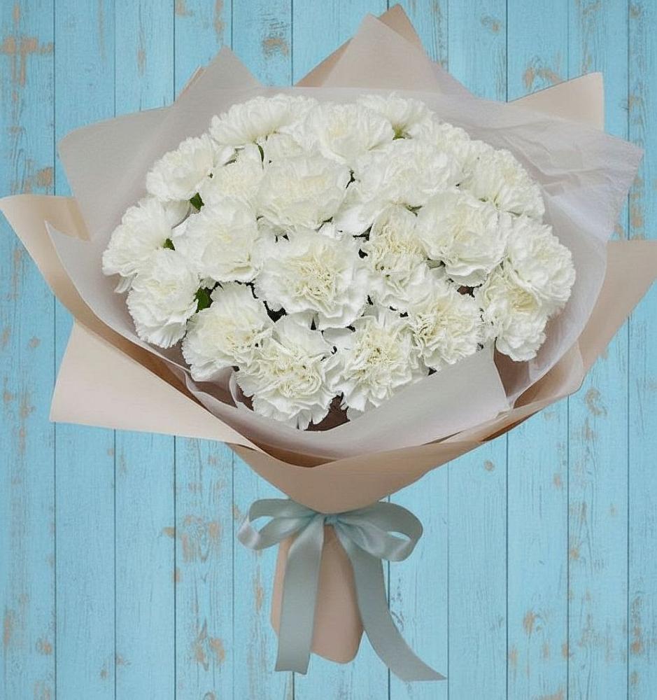 Букет цветов из: Гвоздики в Советском Руно