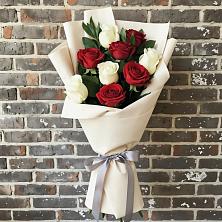 Букет цветов из:  Розы в Советском Руно