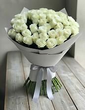 Букет 35 Белых роз в Советском Руно