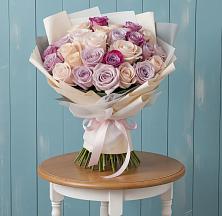 Букет цветов из:  Розы в Советском Руно