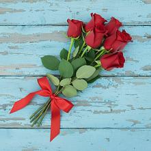 Букет Красные розы в Советском Руно
