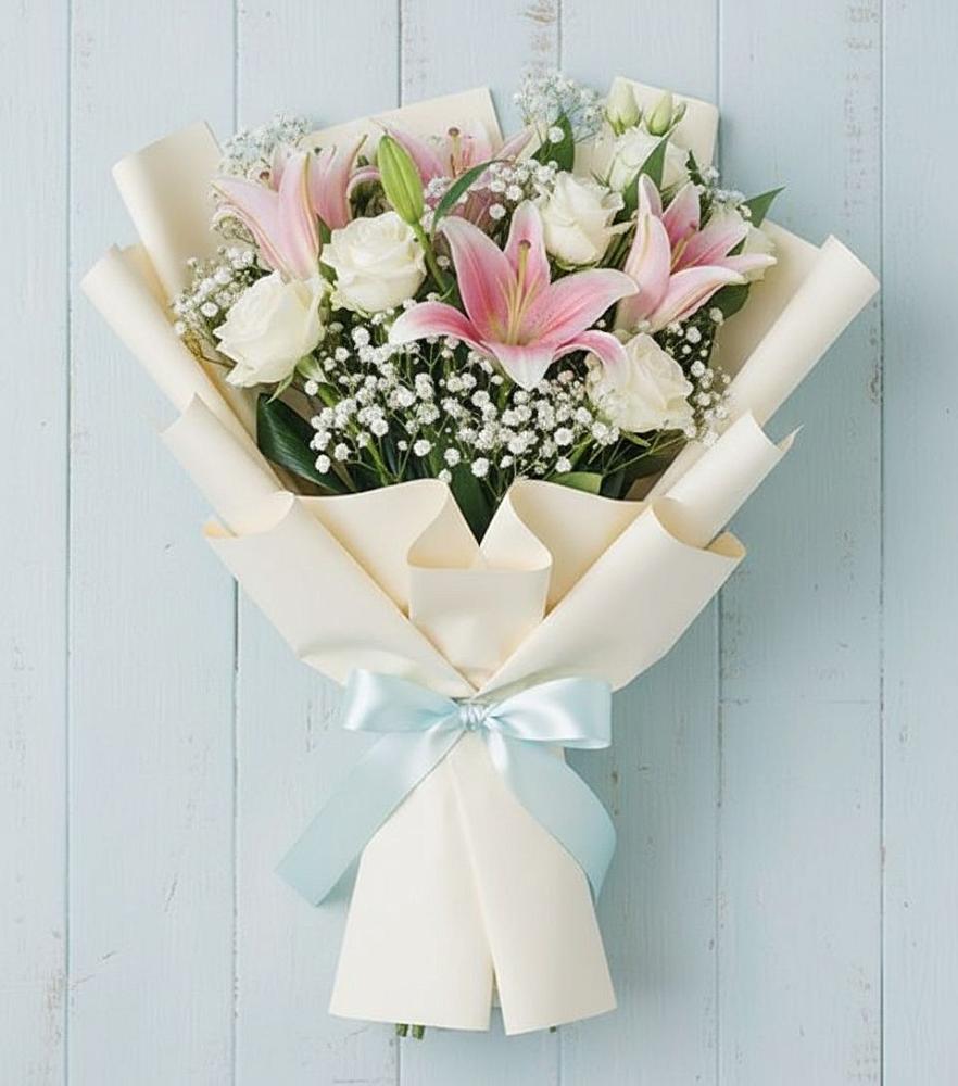 Букет цветов из: Лилии в Советском Руно