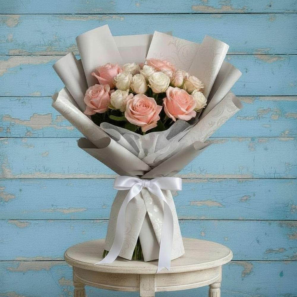 Букет цветов из: Розы в Советском Руно