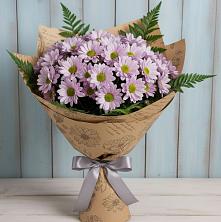 Букет цветов из:  Хризантемы в Советском Руно