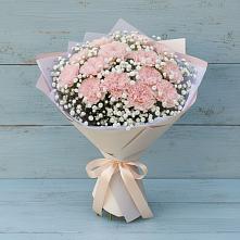 Букет цветов из:  Гвоздики в Советском Руно