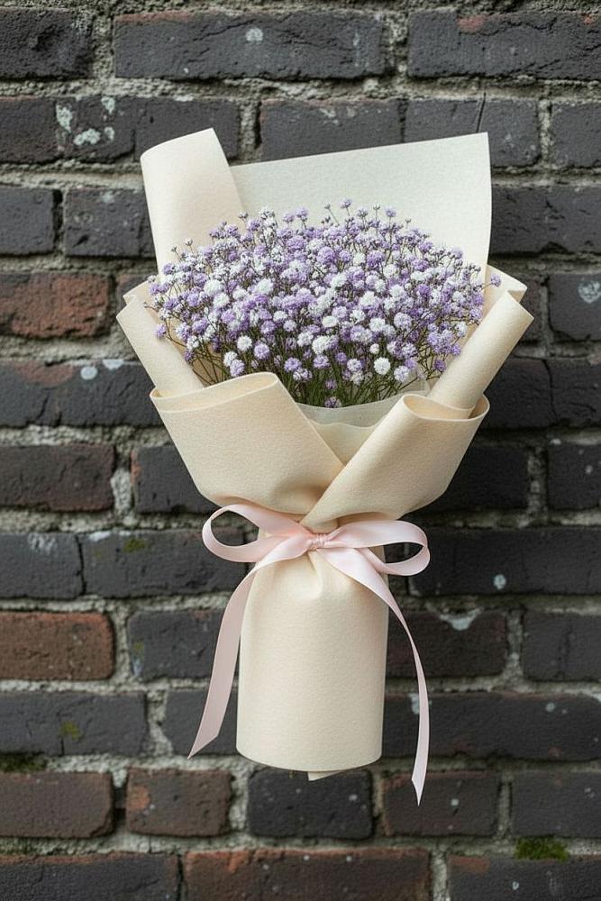 Букет цветов из: Гипсофила в Советском Руно