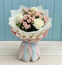 Букет цветов из:  Розы #REPLACE_PRED# Советском Руно