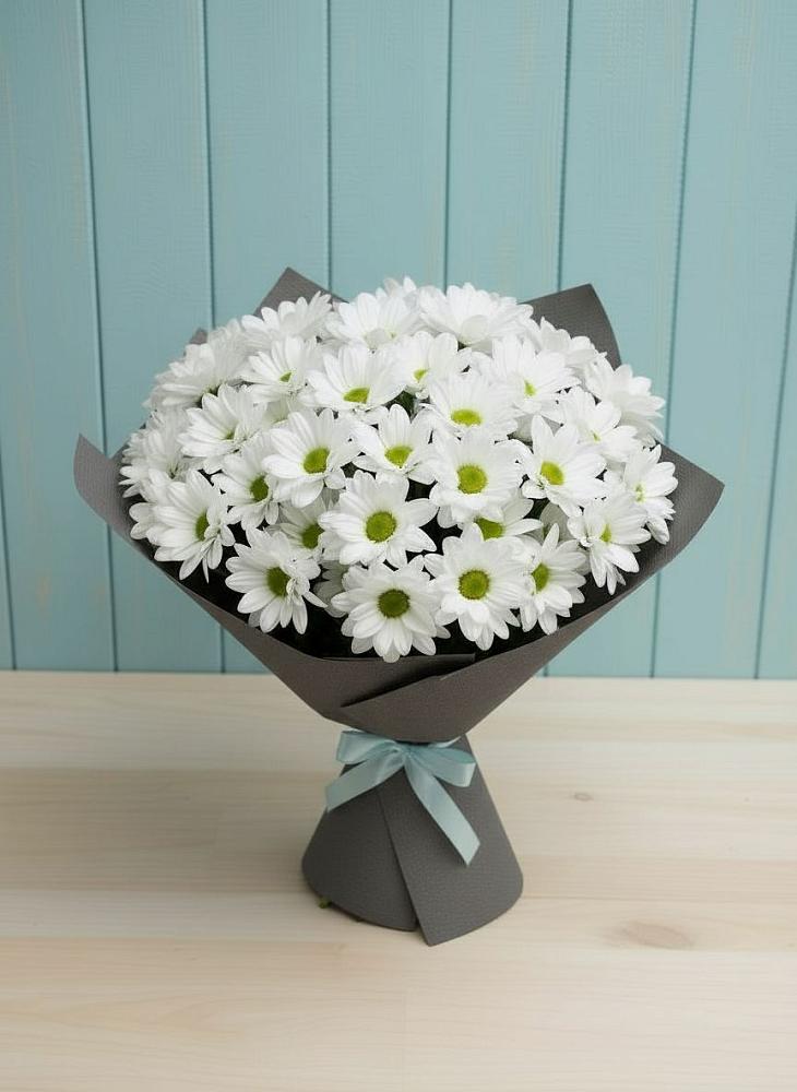 Букет цветов из: Хризантемы в Советском Руно