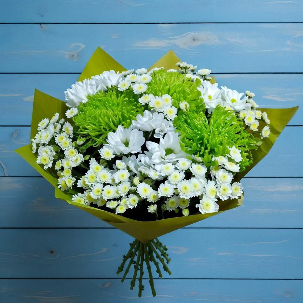 Букет цветов из: Хризантемы в Советском Руно