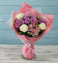 Букет цветов из:  Герберы в Советском Руно