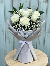 Букет цветов из:  Розы в Советском Руно