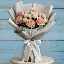 Букет цветов из:  Розы в Советском Руно