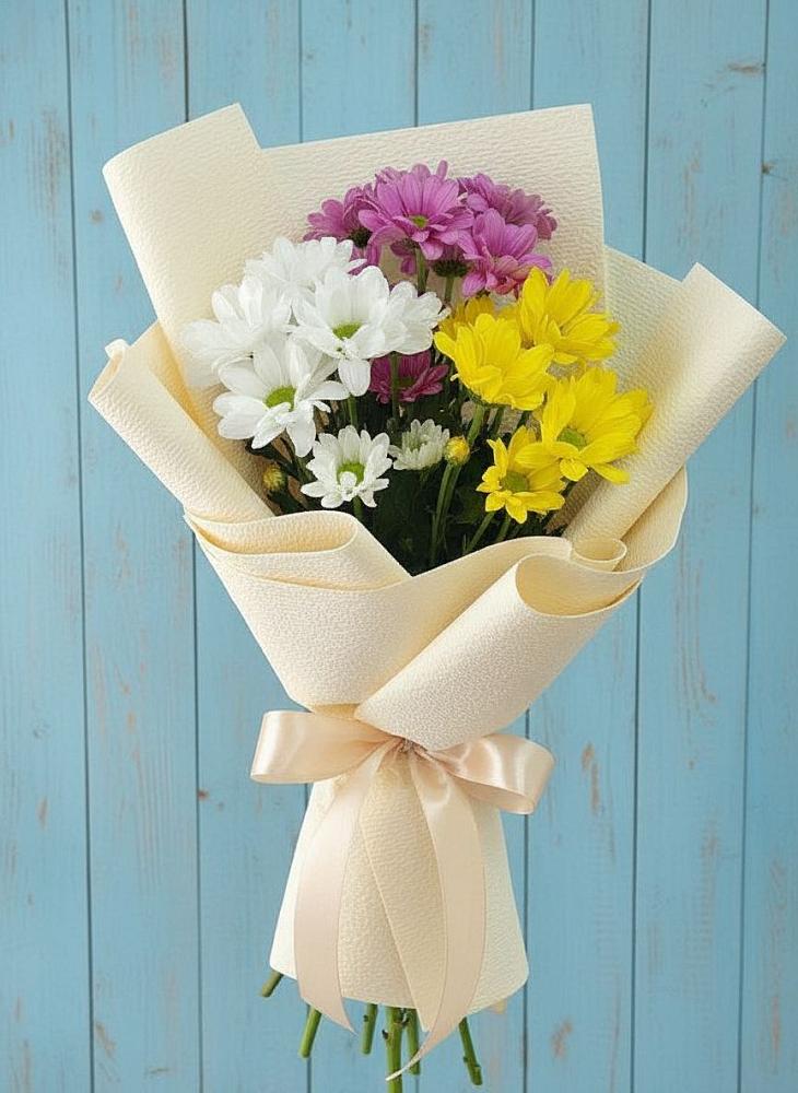 Букет цветов из: Хризантемы в Советском Руно