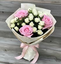 Букет цветов из:  Розы в Советском Руно