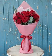 Букет цветов из:  Розы в Советском Руно