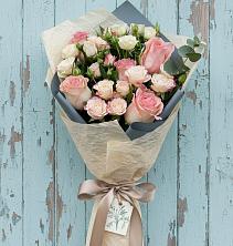 Букет цветов из:  Розы в Советском Руно