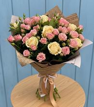Букет цветов из:  Розы #REPLACE_PRED# Советском Руно
