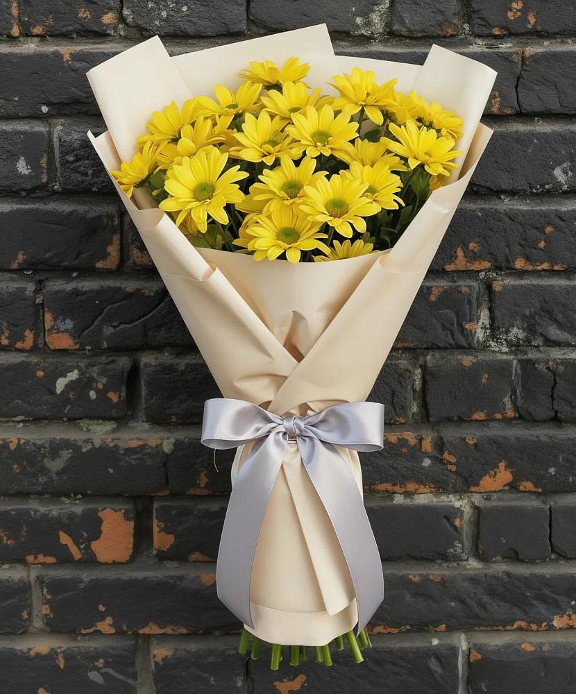 Букет цветов из: Хризантемы в Советском Руно