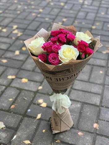 Букет цветов из: Розы в Советском Руно