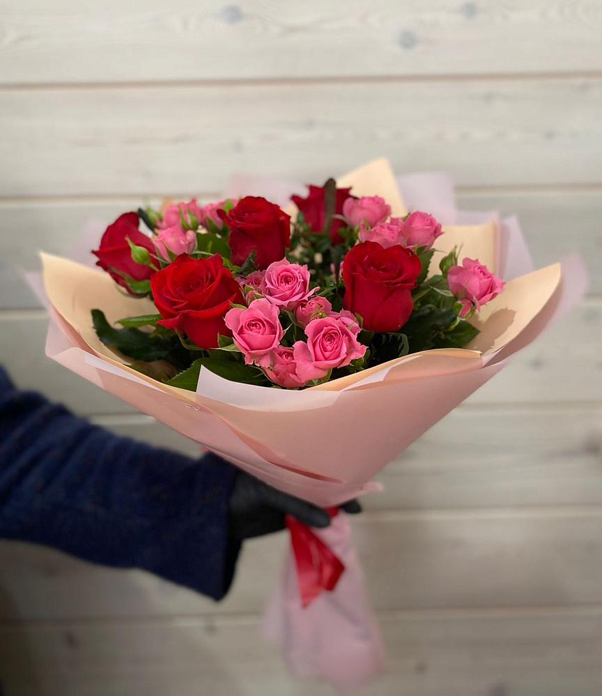 Букет цветов из: Розы в Советском Руно
