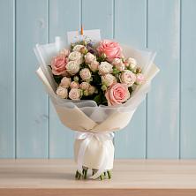 Букет цветов из:  Розы в Советском Руно