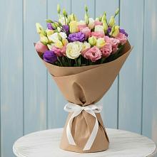 Букет цветов из:  Лизиантусы в Советском Руно